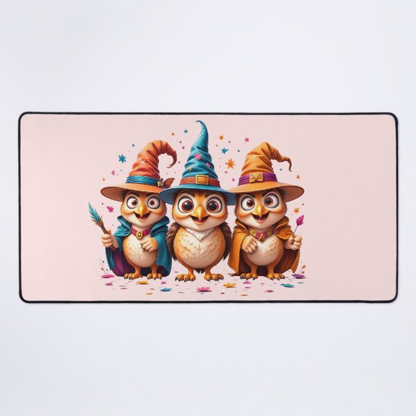 Item preview, Cute kawaii Wizard Owls designed and sold by Itsheartshop.