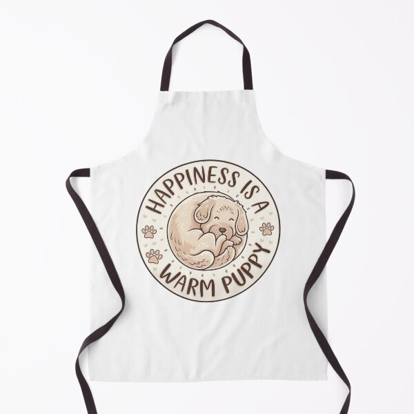 Item preview, Happiness is a warm puppy designed and sold by Mateusz Majcherek.