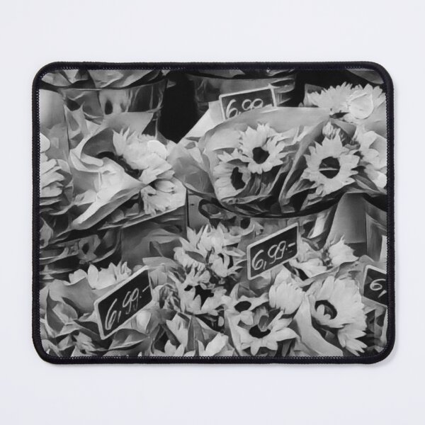 Item preview, Black and White Sunflower Market Photography designed and sold by Clumsy People.