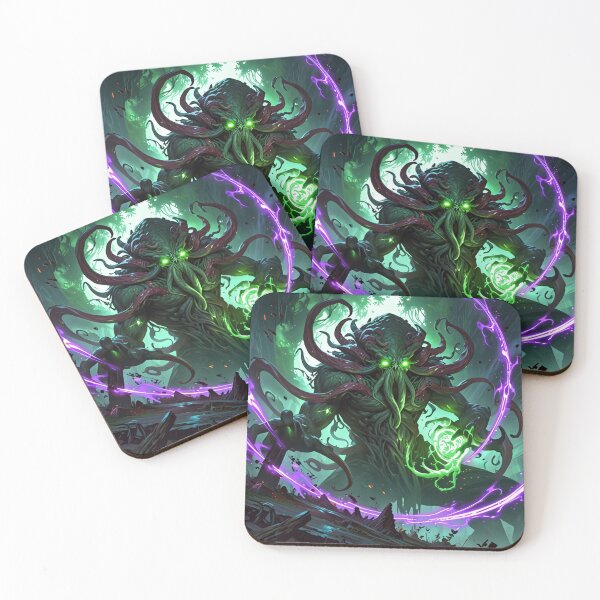 Item preview,  Cthulhu the evil all seeing Eldritch Lovecraftian God Anime Manga style art designed and sold by Vintage Designs +.