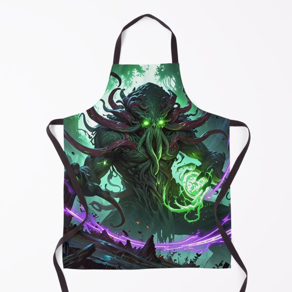 Item preview, Cthulhu the evil all seeing Eldritch Lovecraftian God Anime Manga style art designed and sold by Vintage Designs +.