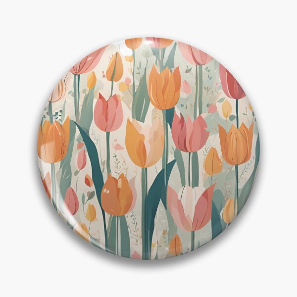 Item preview, Spring’s Embrace_ The Magic of Tulip Gardens designed and sold by catcurio.