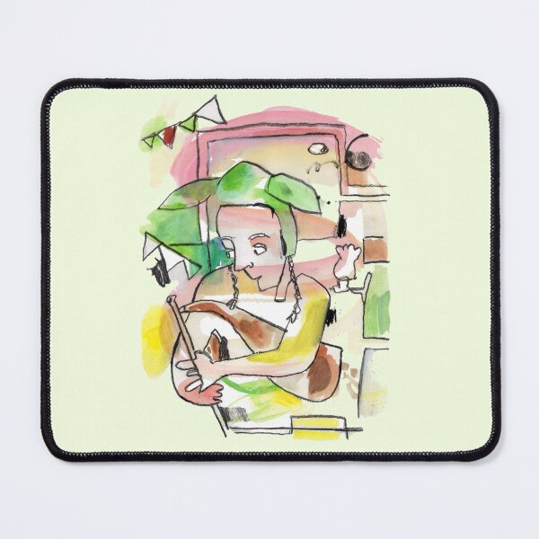 Item preview, Irish Trad Music Uilleann Pipe Player, Irish Music designed and sold by badlydrawnbabe.
