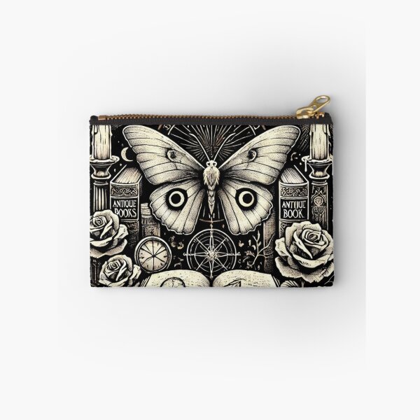 Item preview, Lost in the Pages of Time - Gothic Butterfly & Books T-Shirt designed and sold by Machciu04.