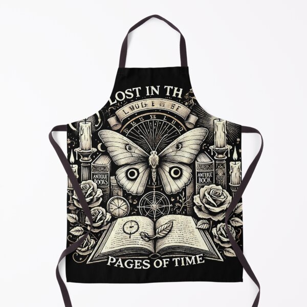 Item preview, Lost in the Pages of Time - Gothic Butterfly & Books T-Shirt designed and sold by Machciu04.