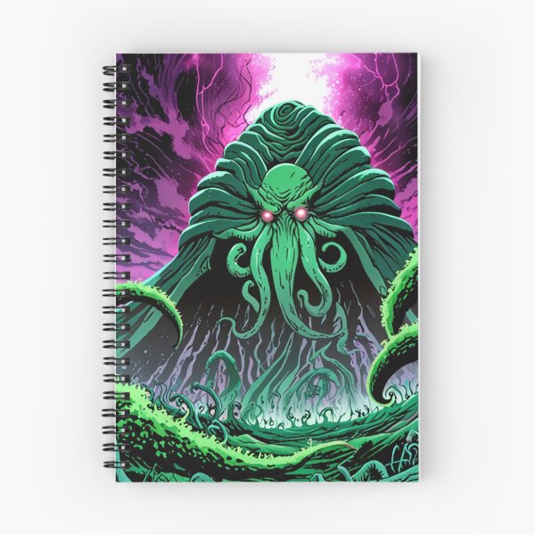 Item preview,  Cthulhu the evil all seeing Eldritch Lovecraftian God Anime Manga style art designed and sold by Vintage Designs +.