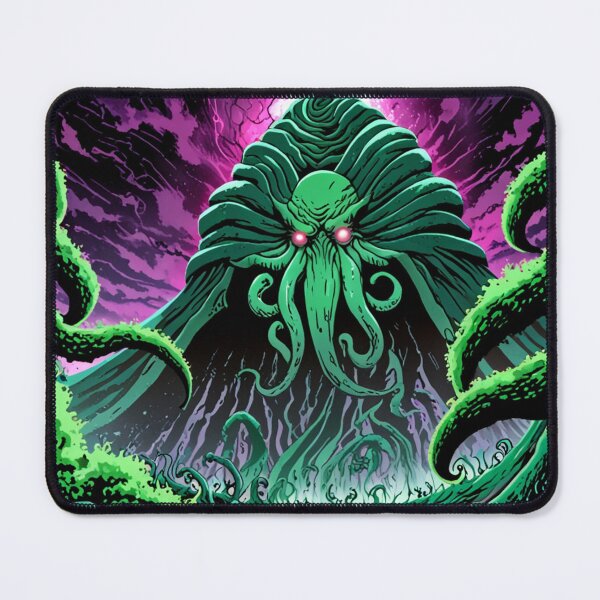 Item preview,  Cthulhu the evil all seeing Eldritch Lovecraftian God Anime Manga style art designed and sold by Vintage Designs +.