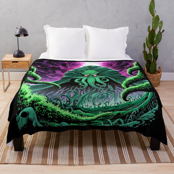 Item preview,  Cthulhu the evil all seeing Eldritch Lovecraftian God Anime Manga style art designed and sold by Vintage Designs +.