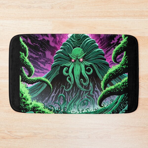 Item preview,  Cthulhu the evil all seeing Eldritch Lovecraftian God Anime Manga style art designed and sold by Vintage Designs +.