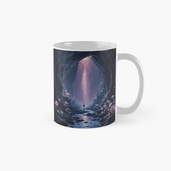 Item preview, Cavern of Lavender Mushrooms designed and sold by HabitableMoons.