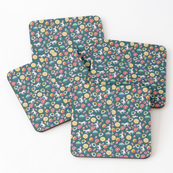 Item preview, Christmas Unicorn Pattern Design designed and sold by Masonixem.