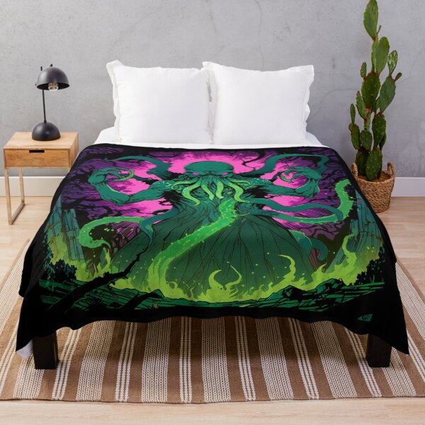 Item preview, Cthulhu the evil all seeing Eldritch Lovecraftian God Anime Manga style art designed and sold by Vintage Designs +.