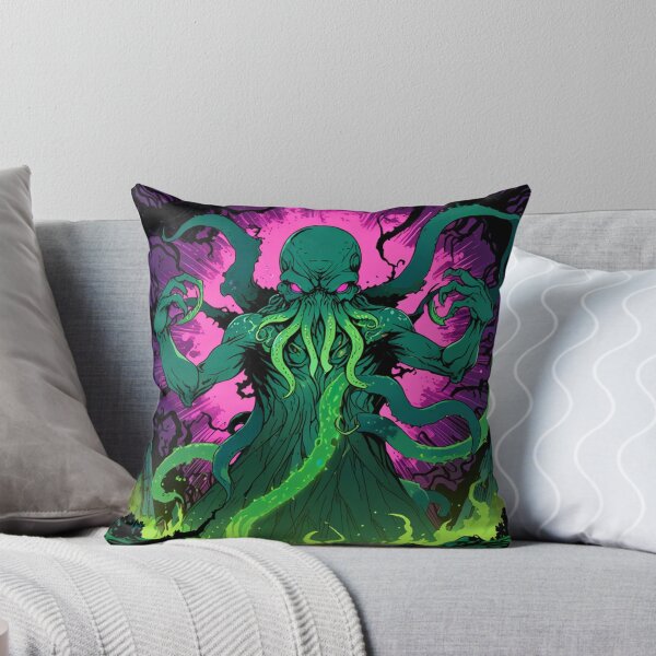 Item preview, Cthulhu the evil all seeing Eldritch Lovecraftian God Anime Manga style art designed and sold by Vintage Designs +.