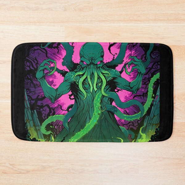 Item preview, Cthulhu the evil all seeing Eldritch Lovecraftian God Anime Manga style art designed and sold by Vintage Designs +.