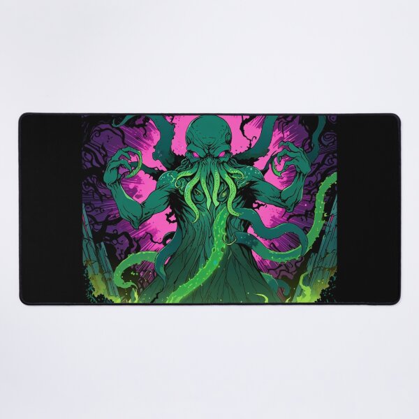 Item preview, Cthulhu the evil all seeing Eldritch Lovecraftian God Anime Manga style art designed and sold by Vintage Designs +.