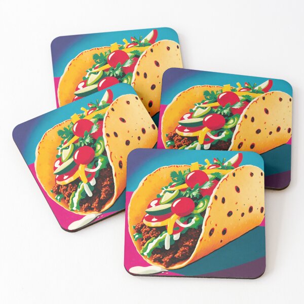 Item preview, Succulent Hard Shell Taco Packed with Flavor designed and sold by GrizzlyCollective.
