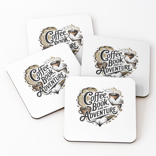 Item preview, Coffee, Book and Adventure designed and sold by Mateusz Majcherek.
