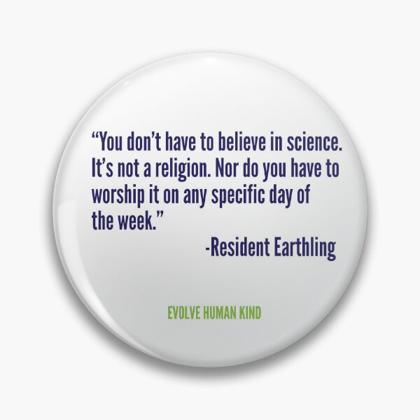 Item preview, Science is not a religion designed and sold by WordyDreams.