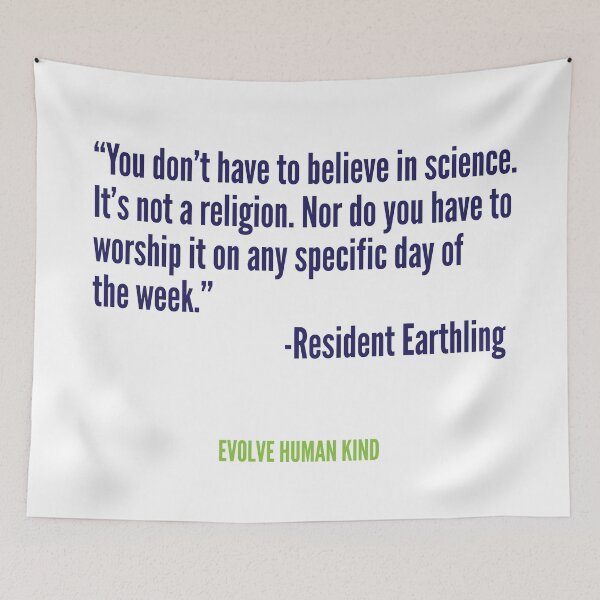 Item preview, Science is not a religion designed and sold by WordyDreams.