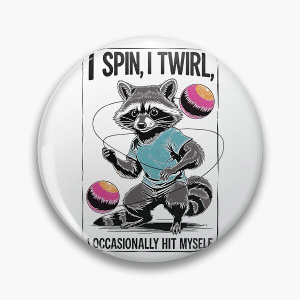 Item preview, Poi Spinning - I Spin, I Twirl, I Occasionally Hit Myself designed and sold by DragonScar.