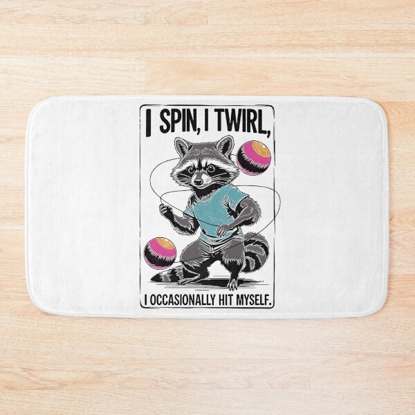 Item preview, Poi Spinning - I Spin, I Twirl, I Occasionally Hit Myself designed and sold by DragonScar.