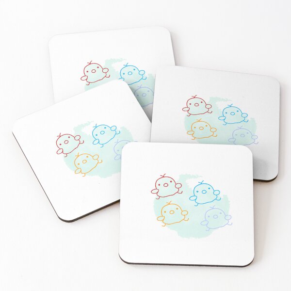 Item preview, Colorful Chirpy Chicks designed and sold by KA-Design-Art.