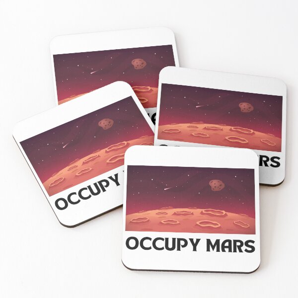 Item preview, Occupy Mars designed and sold by HeeShirt.