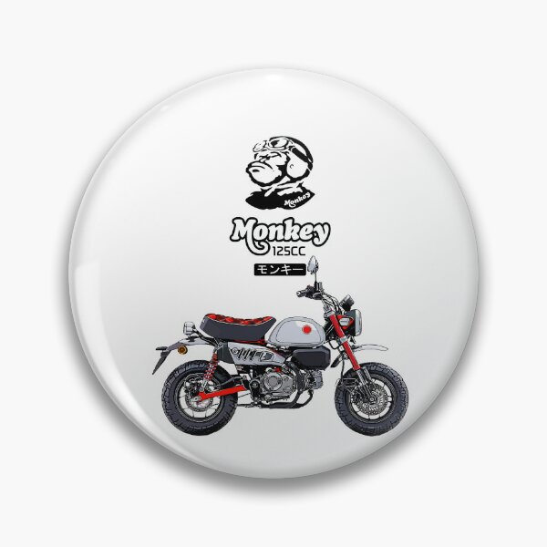 Item preview, Motorcycle honda monkey art designed and sold by sketchjuny.