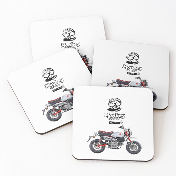 Item preview, Motorcycle honda monkey art designed and sold by sketchjuny.