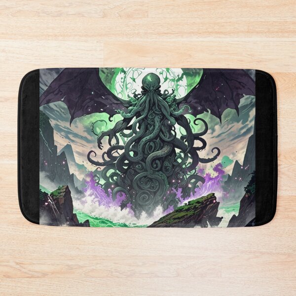 Item preview,  Cthulhu the evil all seeing Eldritch Lovecraftian God Anime Manga style art designed and sold by Vintage Designs +.