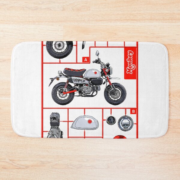 Item preview, Motorcycle honda monkey art designed and sold by sketchjuny.
