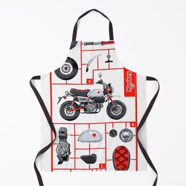 Item preview, Motorcycle honda monkey art designed and sold by sketchjuny.