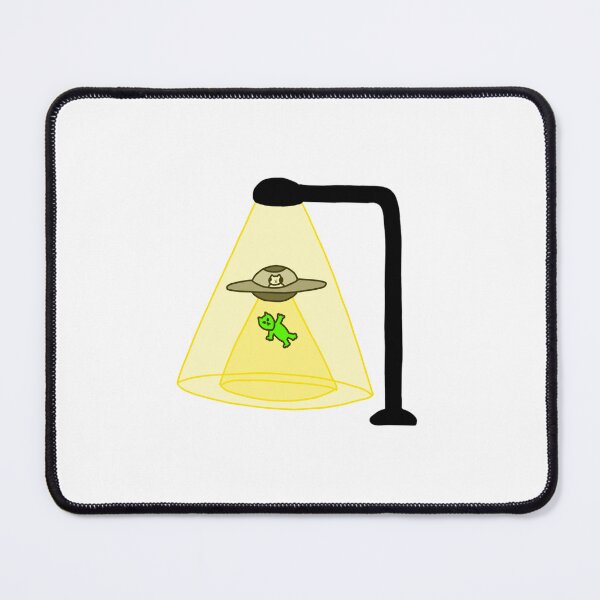 Item preview, a Cat in the U.F.O. under the light designed and sold by superbaechoo.