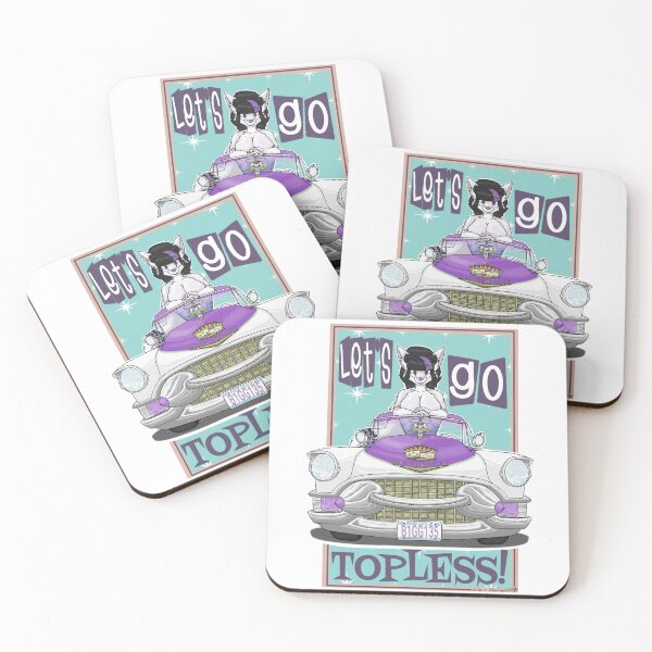 Item preview, Let's Go Topless designed and sold by PawsOffStudios.