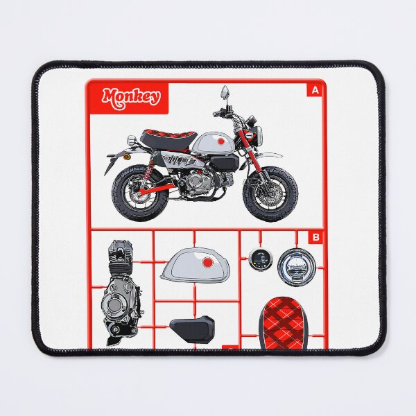 Item preview, Motorcycle honda monkey art designed and sold by sketchjuny.