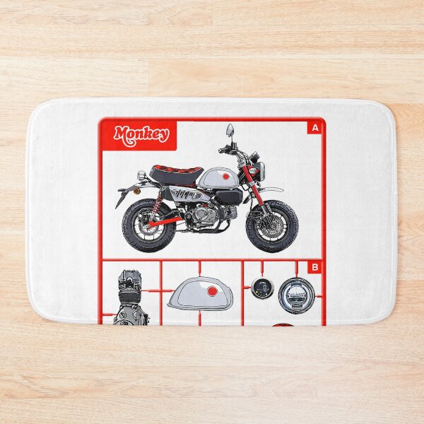 Item preview, Motorcycle honda monkey art designed and sold by sketchjuny.