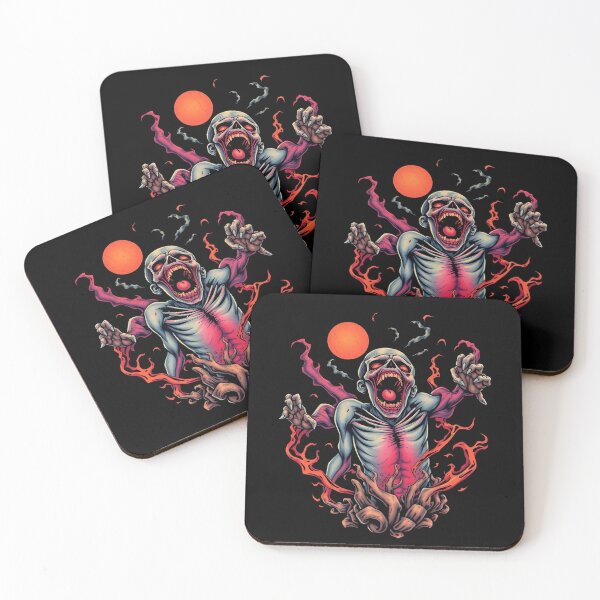 Item preview,  Undead horror Tattoo Zombie Graphic design illustration designed and sold by Vintage Designs +.