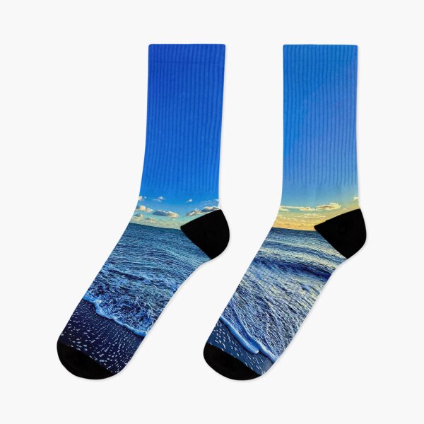 Item preview, Blue sky and beach on the English Coast designed and sold by Foundry88.