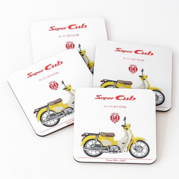Item preview, Motorcycle honda c110 art designed and sold by sketchjuny.