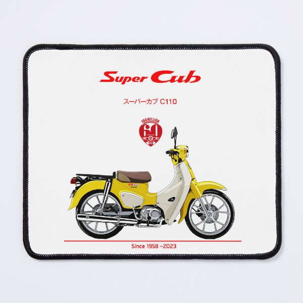 Item preview, Motorcycle honda c110 art designed and sold by sketchjuny.