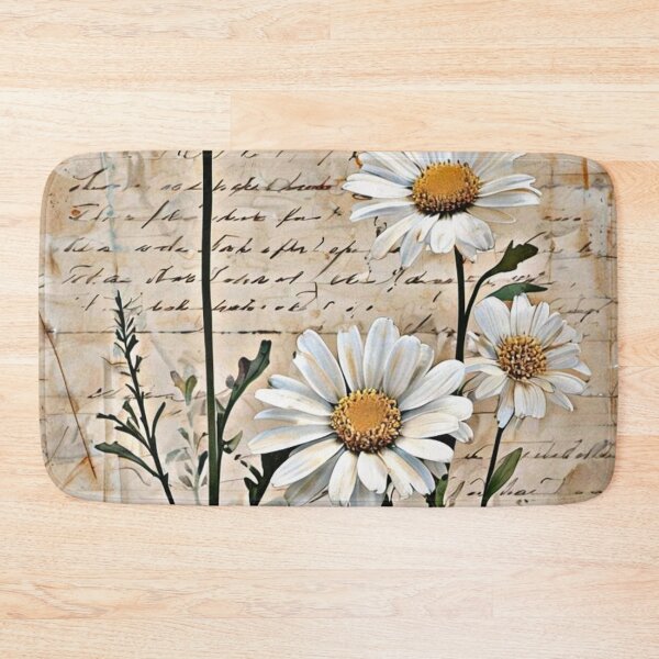 Item preview, White Daisy Junk Journal Page  designed and sold by Sizani.
