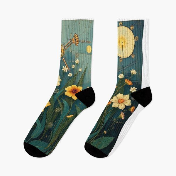 Item preview, A Beautiful Flower Garden painting inspired by Gustav Klimt designed and sold by Vintage Designs +.