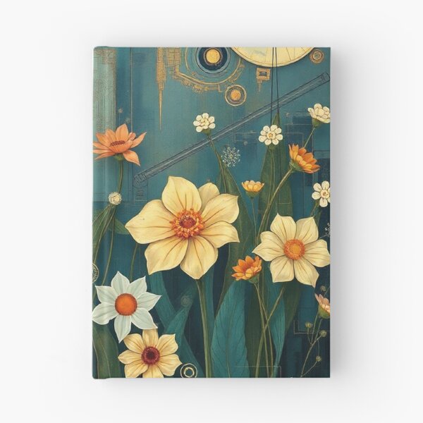 Item preview, A Beautiful Flower Garden painting inspired by Gustav Klimt designed and sold by Vintage Designs +.