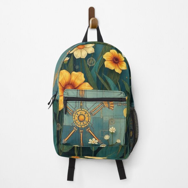 Item preview, A Beautiful Flower Garden painting inspired by Gustav Klimt designed and sold by Vintage Designs +.