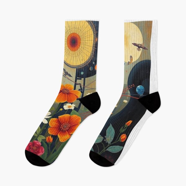 Item preview,  A Beautiful Flower Garden painting inspired by Gustav Klimt designed and sold by Vintage Designs +.