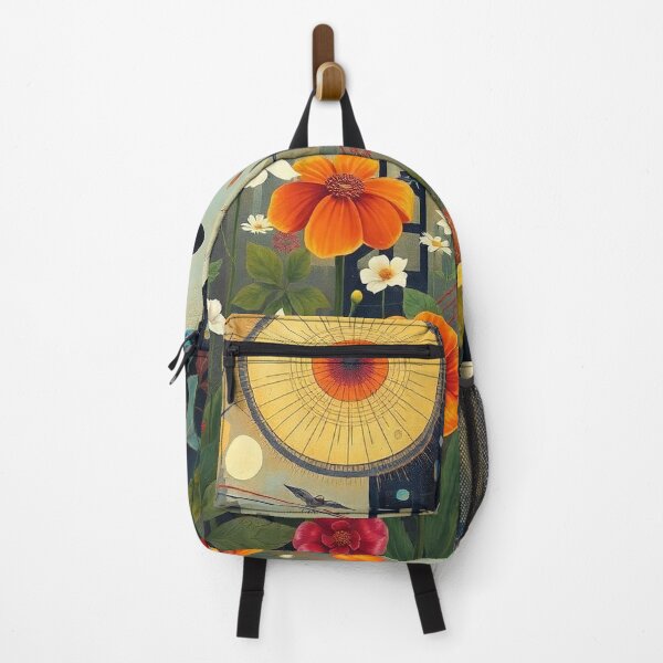 Item preview, A Beautiful Flower Garden painting inspired by Gustav Klimt designed and sold by Vintage Designs +.