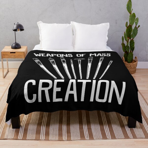 Item preview, Weapons Of Mass Creation - Art Brush Painter Gift designed and sold by ruinzahelva.