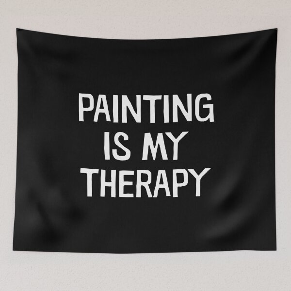 Item preview, Painting Is My Therapy - Funny Painter Gift designed and sold by ruinzahelva.