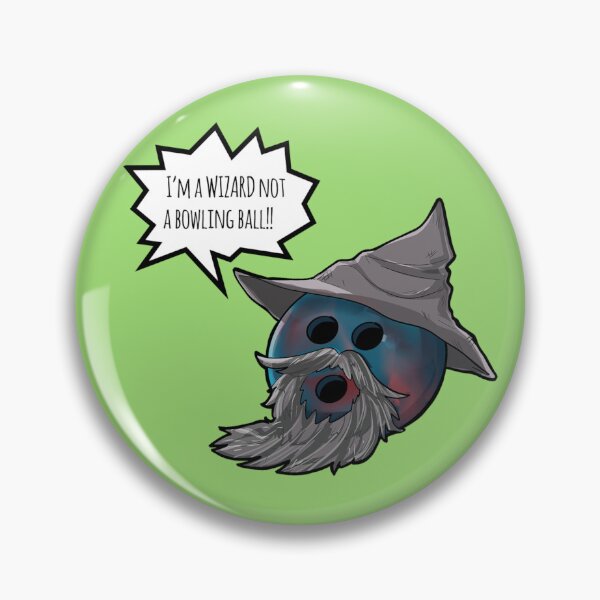 Item preview, I'm a Wizard NOT a Bowling Ball!! designed and sold by KirkcaldyGS.
