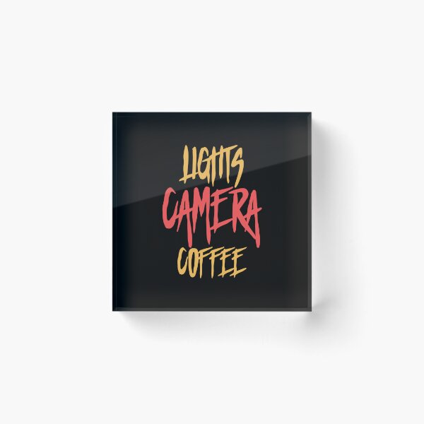 Item preview, LIGHTS CAMERA COFFEE designed and sold by Film Of Your Choice.